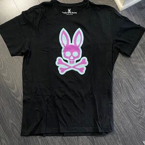 Psycho Bunny Mens Black Tee 7